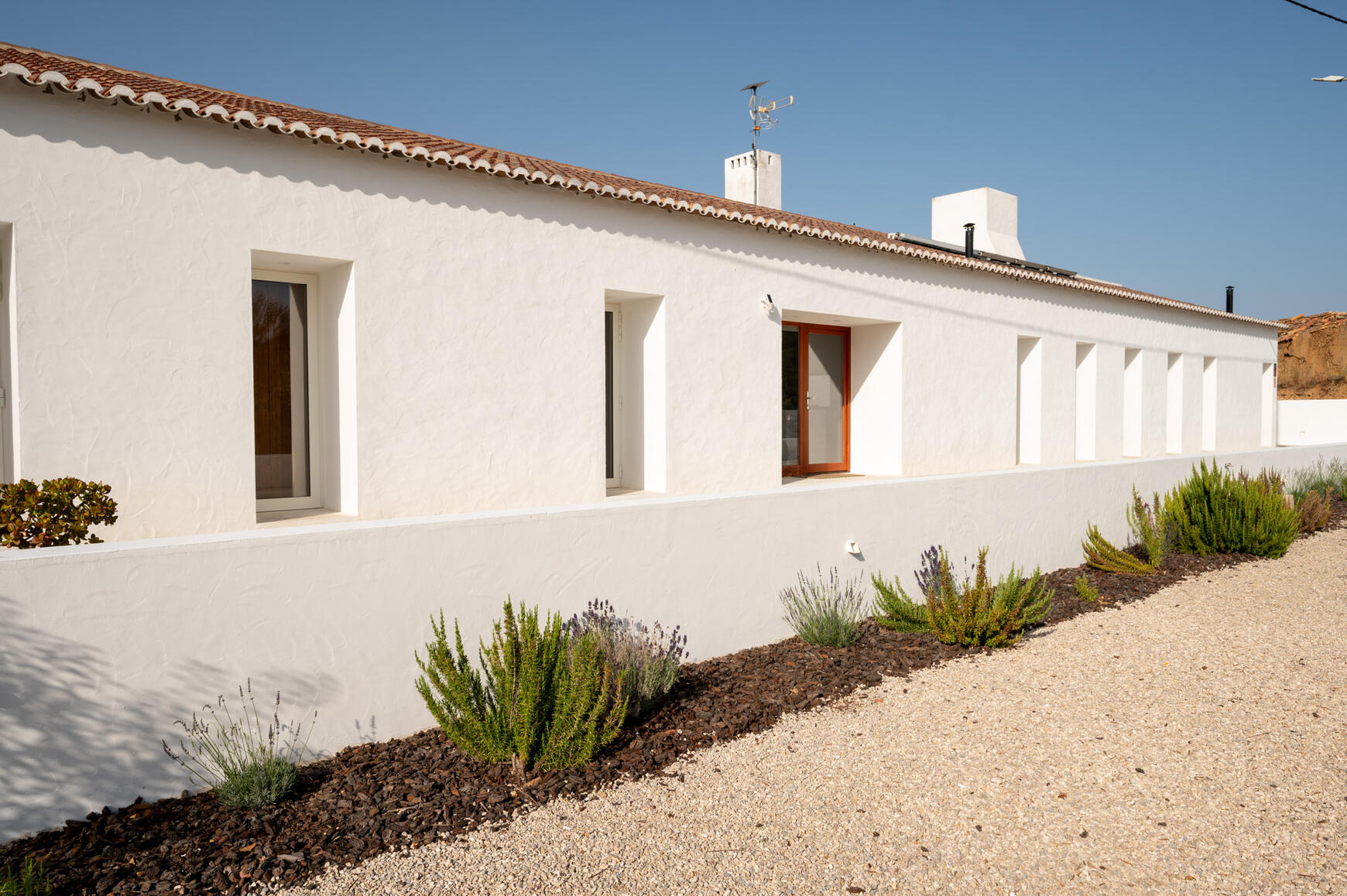 Arquitetura rural no Monte de Torquines Casa de campo restaurada no Alentejo no Monte de Torquines em Sabóia Odemira